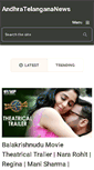 Mobile Screenshot of andhratelangananews.com